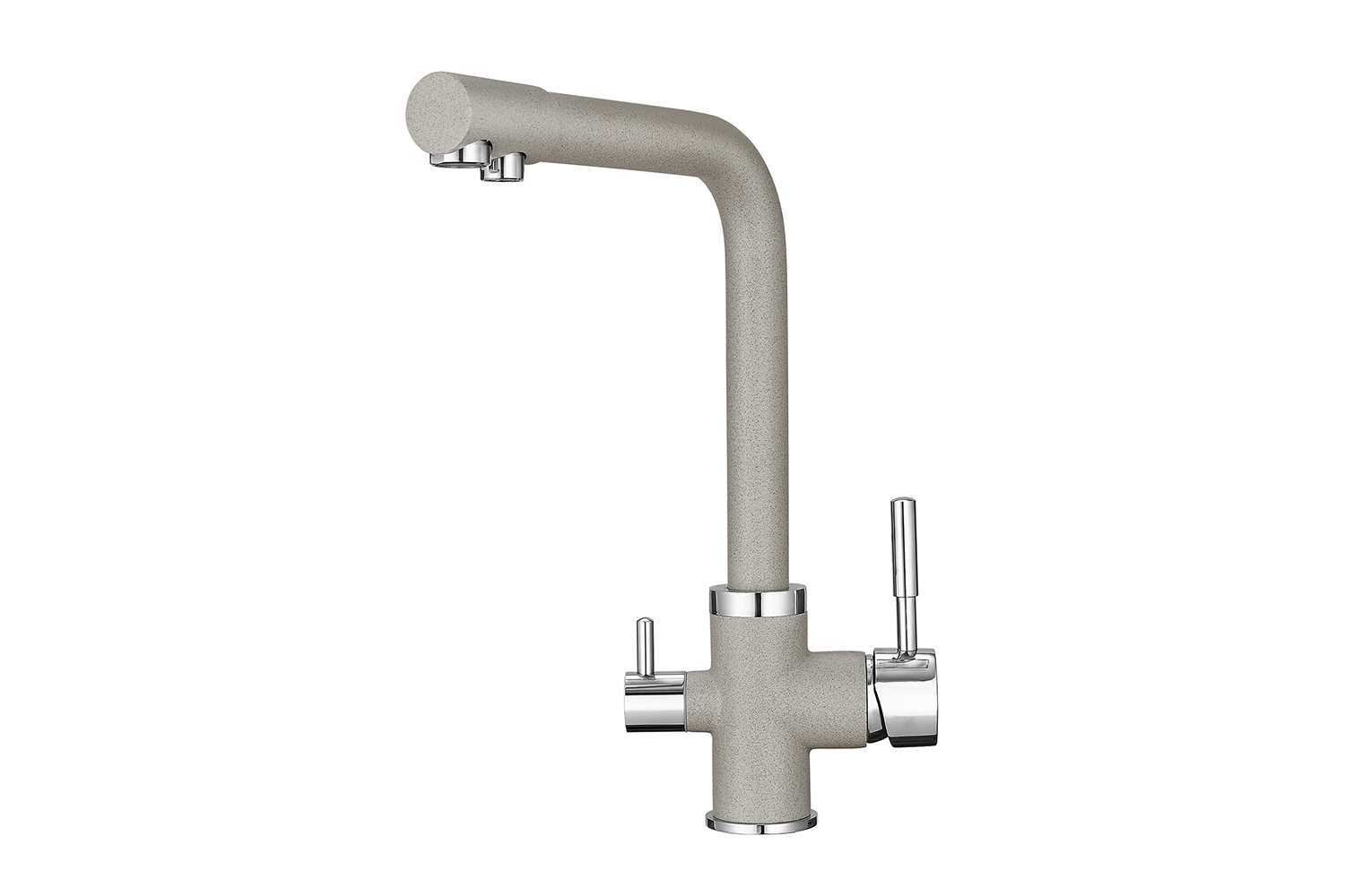 Распродажа - изображение №3 "Смеситель кухонный Granula GR-2015, базальт "  на www.Angstrem-mebel.ru