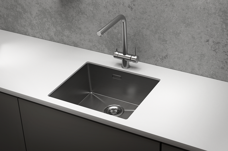 Распродажа - изображение №3 "Стальная кухонная мойка универсального монтажа Granula GR-5445U"  на www.Angstrem-mebel.ru