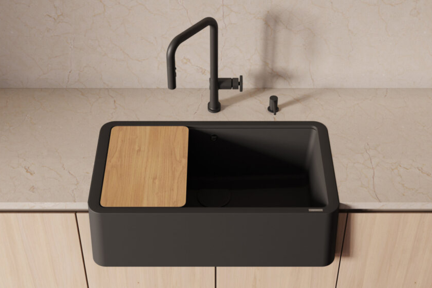 Распродажа - изображение №3 "Смеситель Omoikiri Arita-SB-GB латунь/графит, 4994355"  на www.Angstrem-mebel.ru