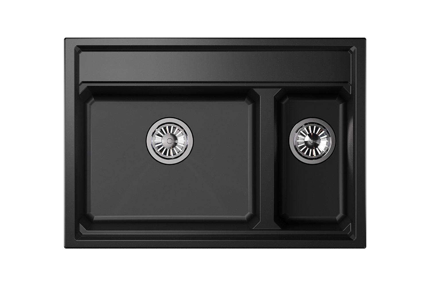 Распродажа - изображение №5 "Кварцевая кухонная мойка Granula Kitchen Space KS-7302, шварц"  на www.Angstrem-mebel.ru