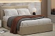 Спальня Сиэтл 6, тип кровати Мягкие, цвет Гикори Рокфорд, Силк Зефир - фото 3