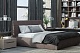 Спальня Анри 17, тип кровати Мягкие, цвет Давос Трюфель, Бежевый - фото 3